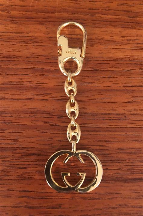 gucci mens key case|Gucci keychain vintage.